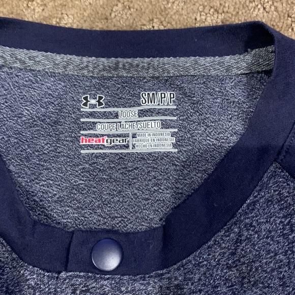 NWOT Penn State Under Armour Trademarked Henley Size Small Unisex - Picture 3 of 4